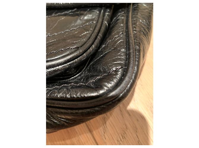 Autre Marque Borsa a mano Nikki in pelle nera Nero - vista 11