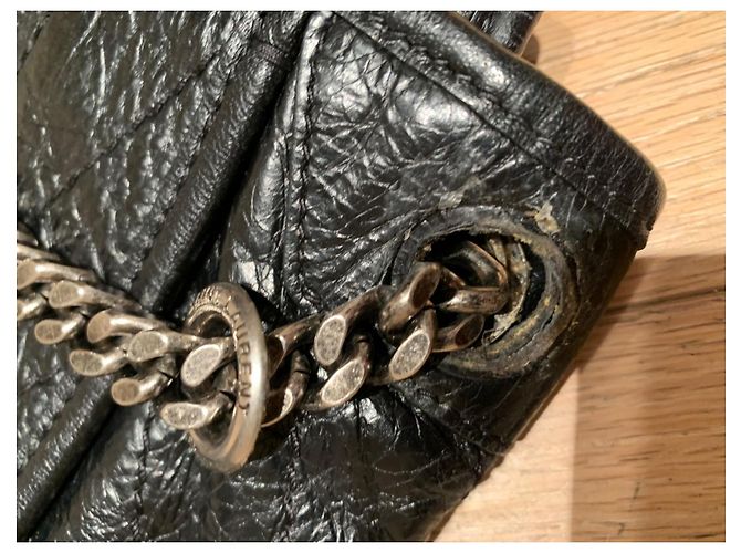 Autre Marque Borsa a mano Nikki in pelle nera Nero - vista 5