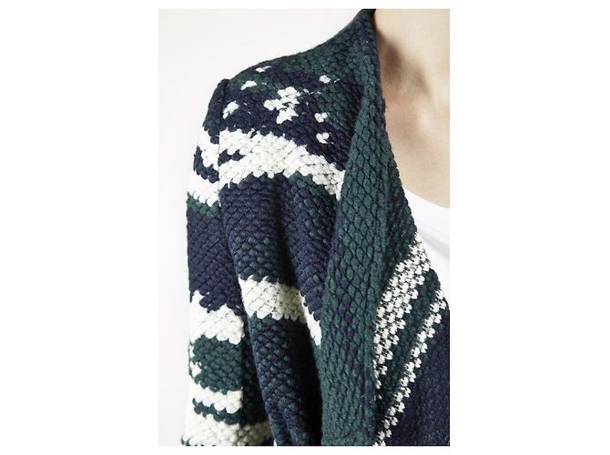 Cardigan de malha de manga comprida Ba&Sh Ixia multicolor Multicor - vista 2