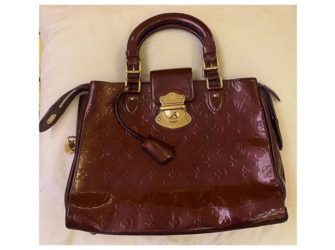 Autre Marque Louis Vuitton vernicia Melrose Avenue Bordò - vista 2
