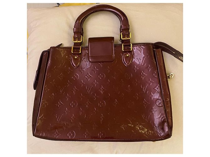 Autre Marque Louis Vuitton vernicia Melrose Avenue Bordò - vista 3