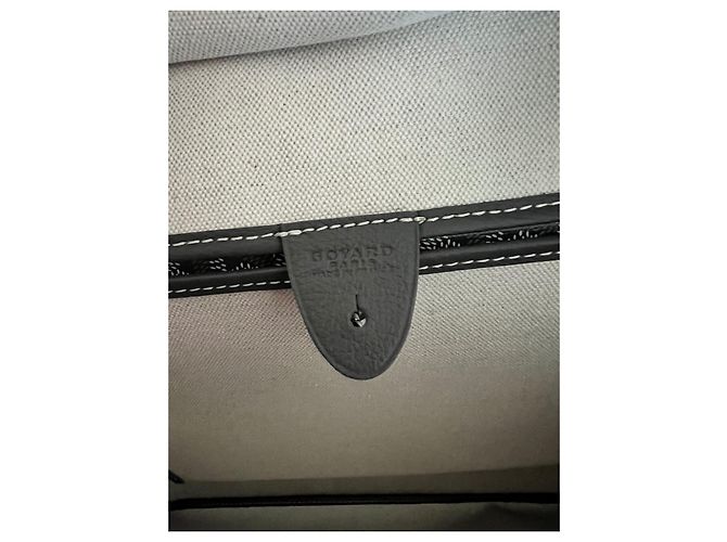 Goyard Artois MM Tasche Grau Stoff - Ansicht 3