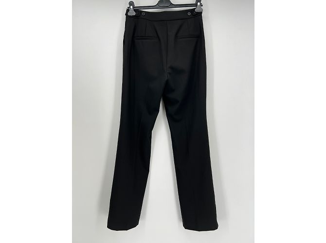 Autre Marque Unterschriftslose Hose T.US 6 Polyester Schwarz - Ansicht 2