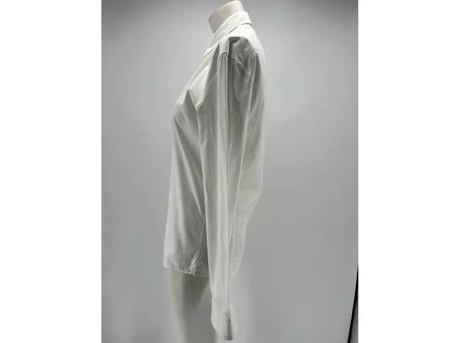 Balmain tops T.FR 38 Cotone Bianco - vista 2