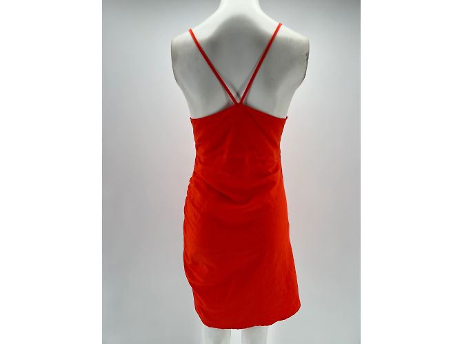 Vestido Vicolo T.International S Viscose Laranja - vista 2