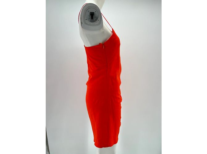 Vestido Vicolo T.International S Viscose Laranja - vista 4