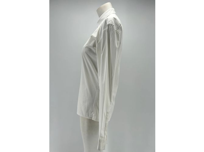 Camicie Balmain T.EU (collo tondo / colletto) 39 Cotone Bianco - vista 2