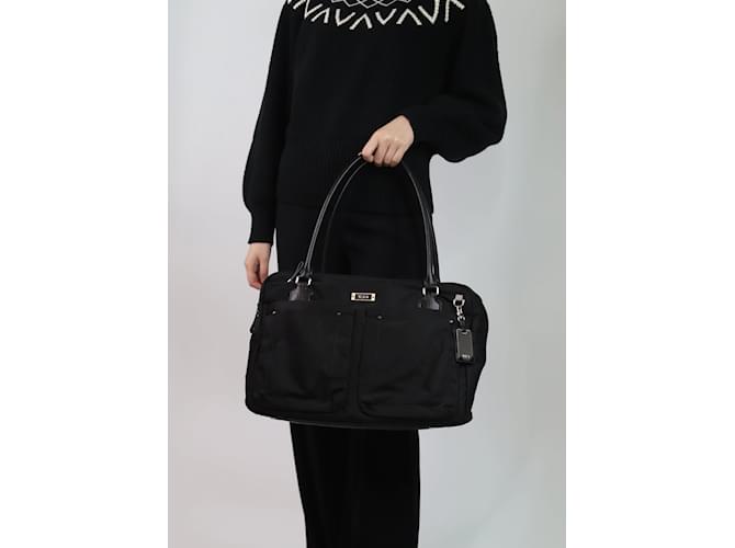 Tumi Borsone in nylon nero - vista 8