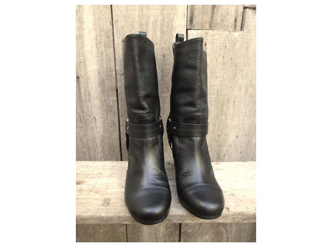 Botas cortas Chloé p 37,5 Negro - vista 3