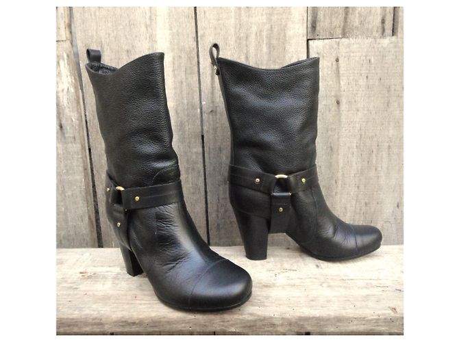 Botas cortas Chloé p 37,5 Negro - vista 5