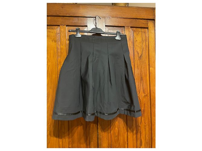 Falda negra Dolce & Gabbana Talla 38 Negro - vista 2