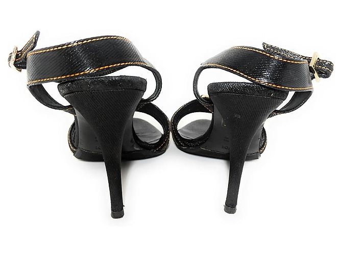 Fendi Leder Pumps Braun 7 cm - Ansicht 3