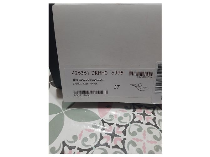 Zoccoli Gucci Betis in pelle Corallo - vista 2