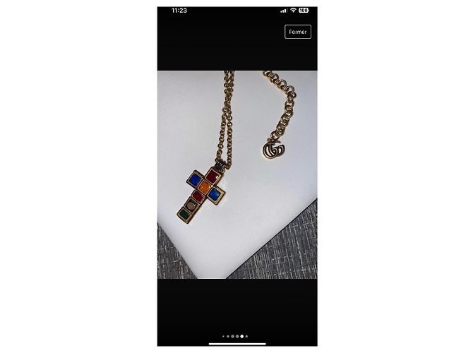 Gucci Collane Colori multipli D'oro - vista 3