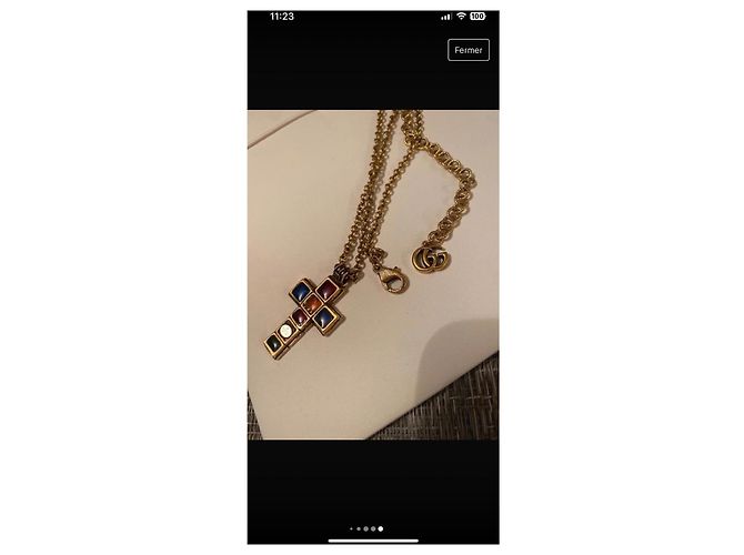 Gucci Collane Colori multipli D'oro - vista 4