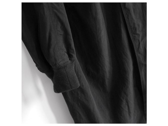 RICK OWENS SS08 Cappotto nero Creatch - vista 2
