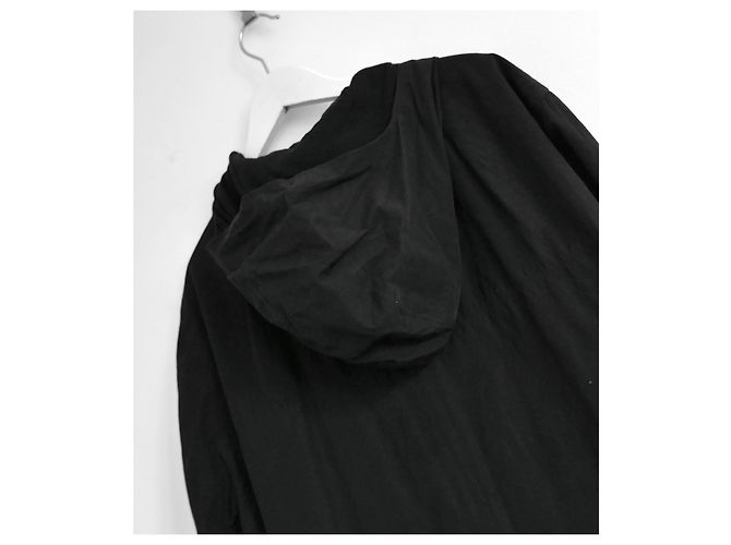 RICK OWENS SS08 Cappotto nero Creatch - vista 5