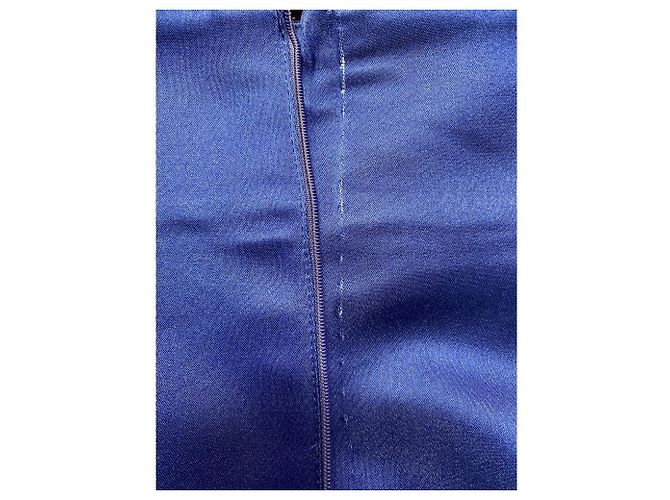Falda azul eléctrico de Gianni Versace - vista 6