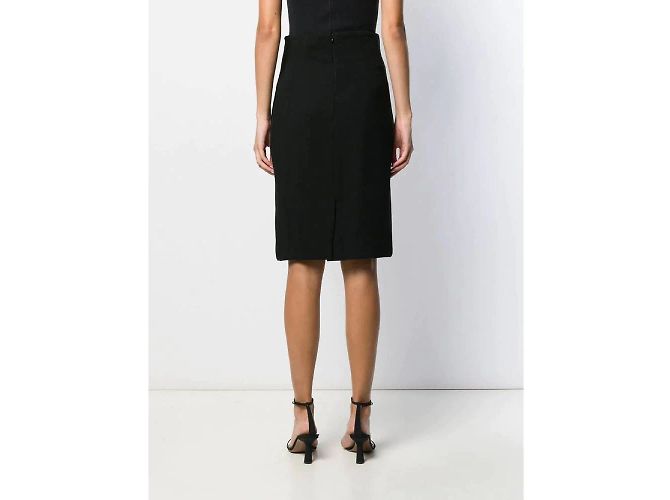 Falda elástica negra de Jean Paul Gaultier Negro - vista 4