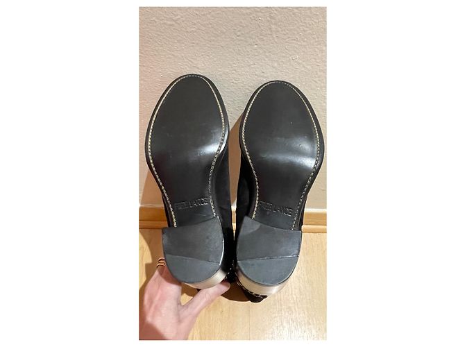 Free Lance Mansory 7 Bott Stiefel Schwarz Leder - Ansicht 7