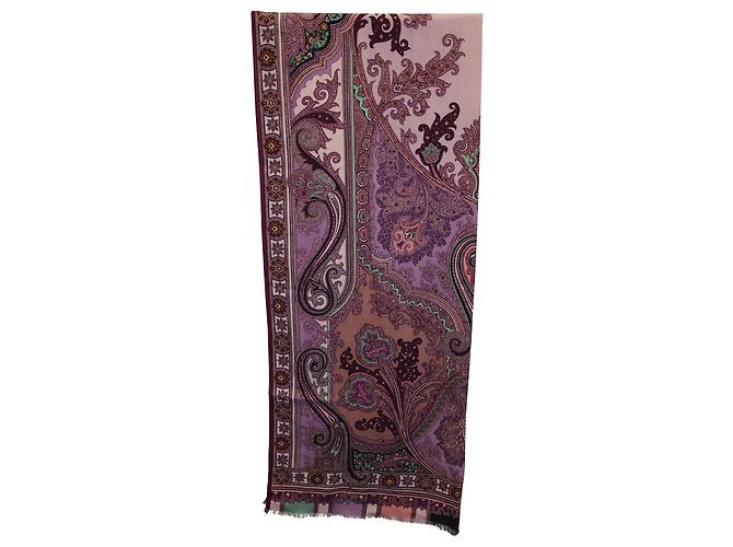 Sciarpa Etro Stampata in Seta Multicolor - vista 2