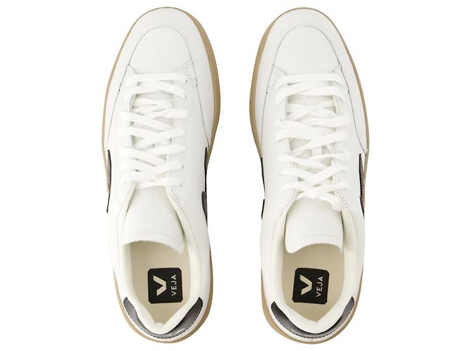 V-12 Sneakers - Veja - Leder - Weiß - Ansicht 4