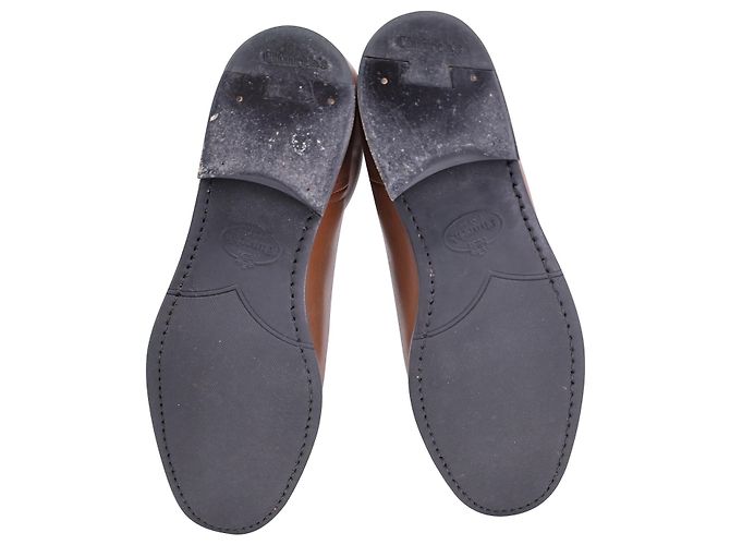 Botas de equitação Church's em couro marrom - vista 5