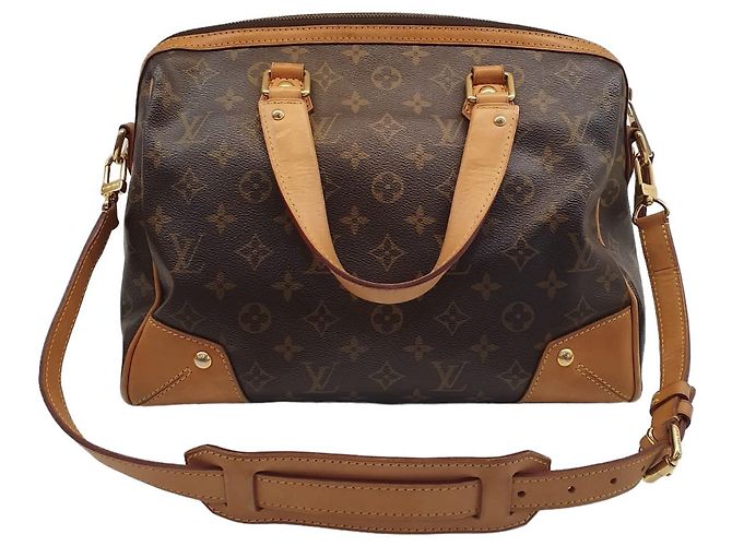Borsa Louis Vuitton PM Retiro Monogram Marrone - vista 10