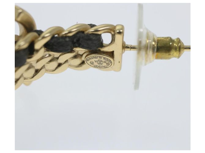 CHANEL Orecchino a cerchio tono oro CC Auth bs9647 - vista 14
