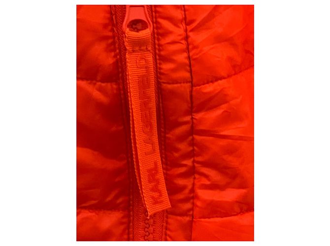 Karl Lagerfeld Plumífero rojo parcialmente relleno de plumón., rojo neón Roja - vista 3