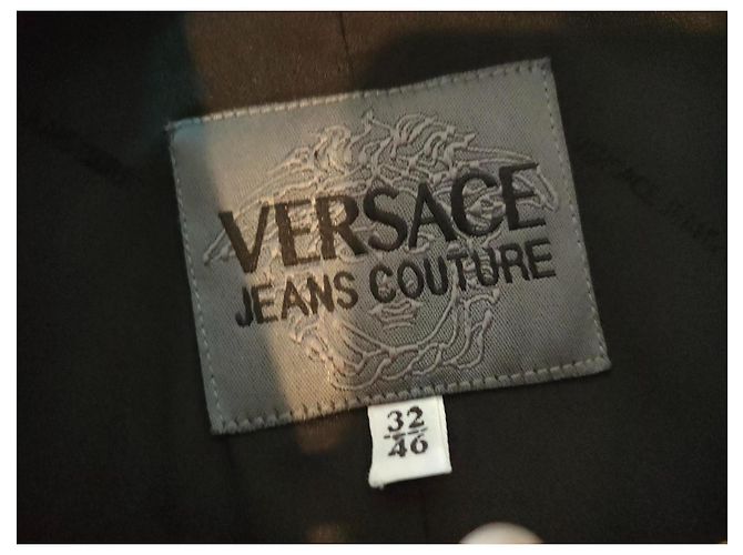 Giacca Blazer Versace Jeans Couture Nero Argento - vista 3