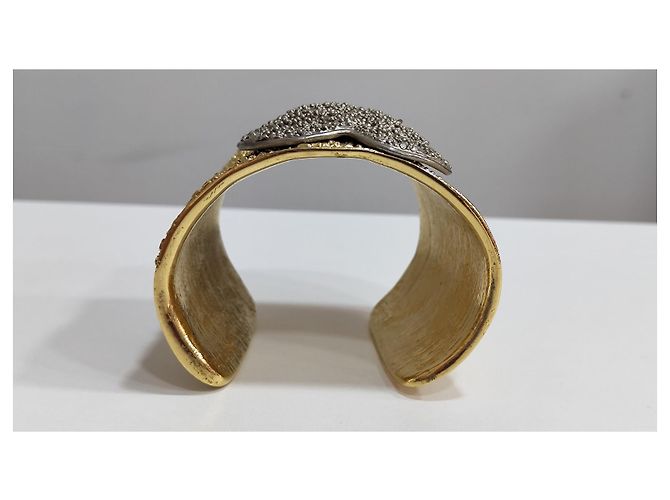 Bracciale Yves Saint Laurent Bicolore Oro e Argento D'oro - vista 4