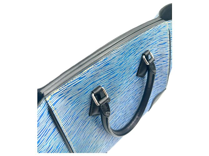 pelle epi louis vuitton phenix Blu - vista 7