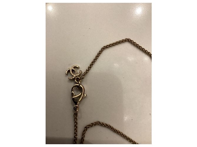 Collana Chanel placcata oro dorata D'oro - vista 5