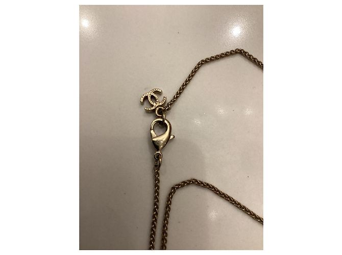 Collana Chanel placcata oro dorata D'oro - vista 6
