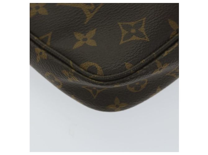 LOUIS VUITTON Monogram Multi Pochette Accessori Pouch Khaki M44813 auth 58358UN Cachi Monogramma - vista 10