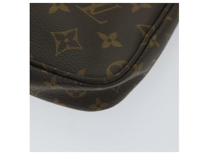 LOUIS VUITTON Monogram Multi Pochette Accessori Pouch Khaki M44813 auth 58358UN Cachi Monogramma - vista 11