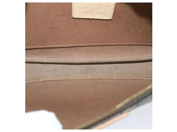 LOUIS VUITTON Monogram Multi Pochette Accessori Pouch Khaki M44813 auth 58358UN Cachi Monogramma - vista 16