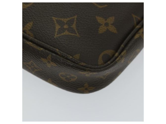 LOUIS VUITTON Monogram Multi Pochette Accessori Pouch Khaki M44813 auth 58358UN Cachi Monogramma - vista 9