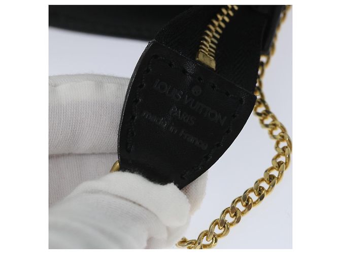 LOUIS VUITTON Epi Bucket PM Pouch Nero LV Auth 56355 - vista 10