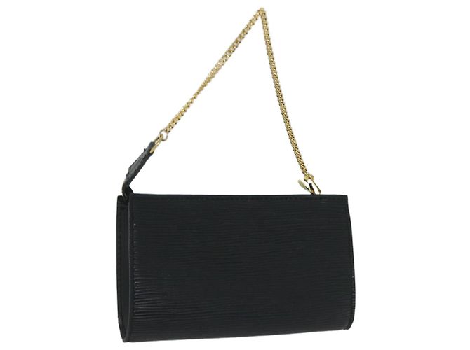 LOUIS VUITTON Epi Bucket PM Pouch Nero LV Auth 56355 - vista 2