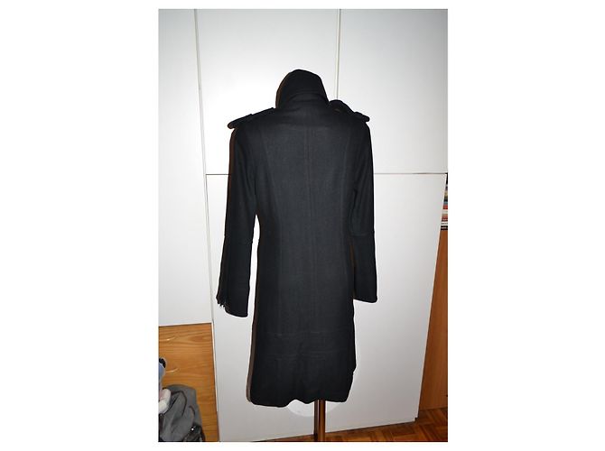Abrigo negro Anna Sui - vista 3