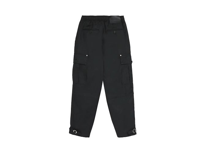 JW Anderson Calças Cargo Pretas - vista 3