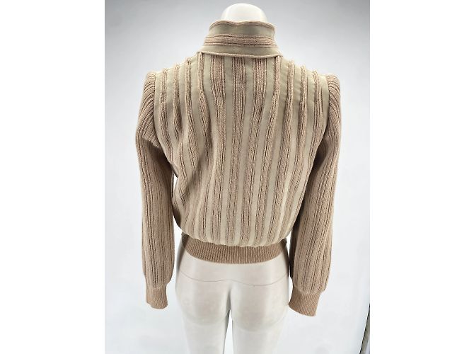 Loewe malha T.FR 42 Lã Bege - vista 3