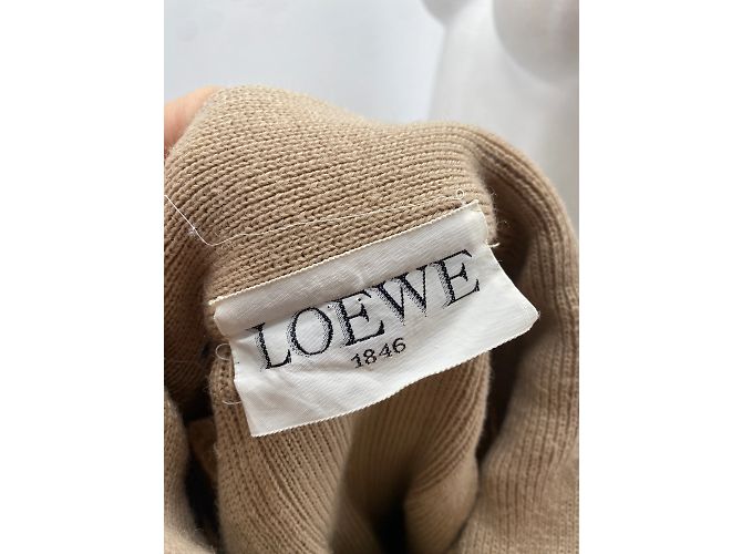 Loewe malha T.FR 42 Lã Bege - vista 5