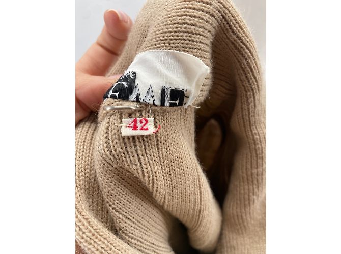 Loewe malha T.FR 42 Lã Bege - vista 6