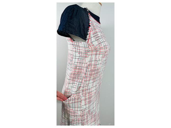 Escada Tweed Kleid Mehrfarben - Ansicht 4