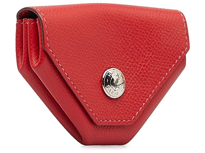 Hermès Hermes Rojo Le 24 monedero Roja - vista 2