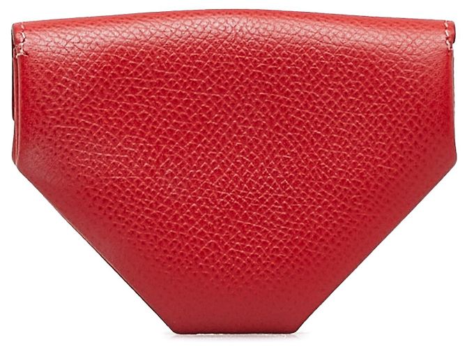 Hermès Hermes Rojo Le 24 monedero Roja - vista 3