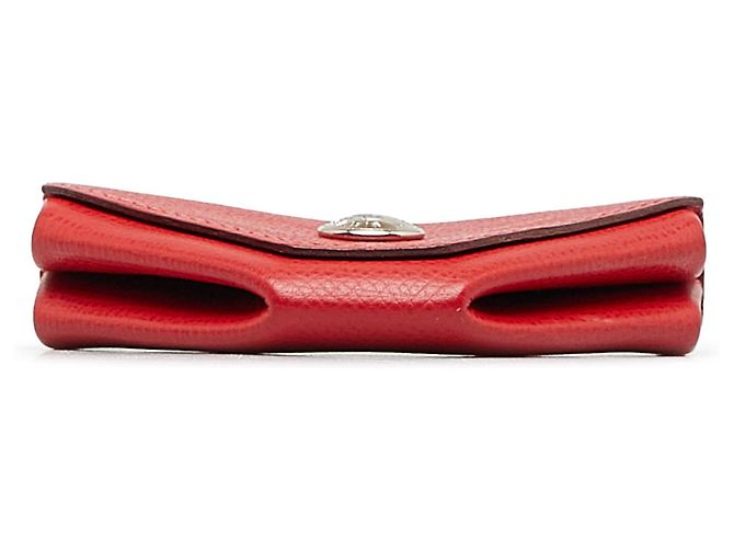 Hermès Hermes Rojo Le 24 monedero Roja - vista 4